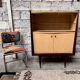 Vintage showcase in ash and lemon tree