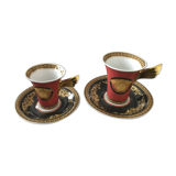 Tasses Versace médusa rouge