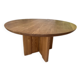 Table ronde orme massif