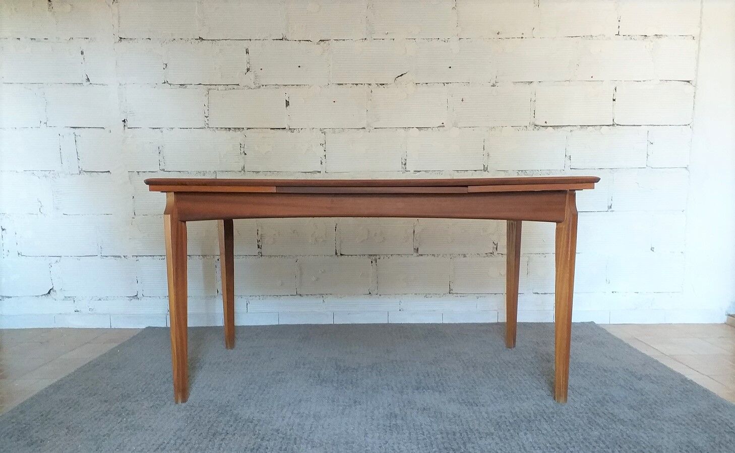 Scandinavian teak dining table 1960
