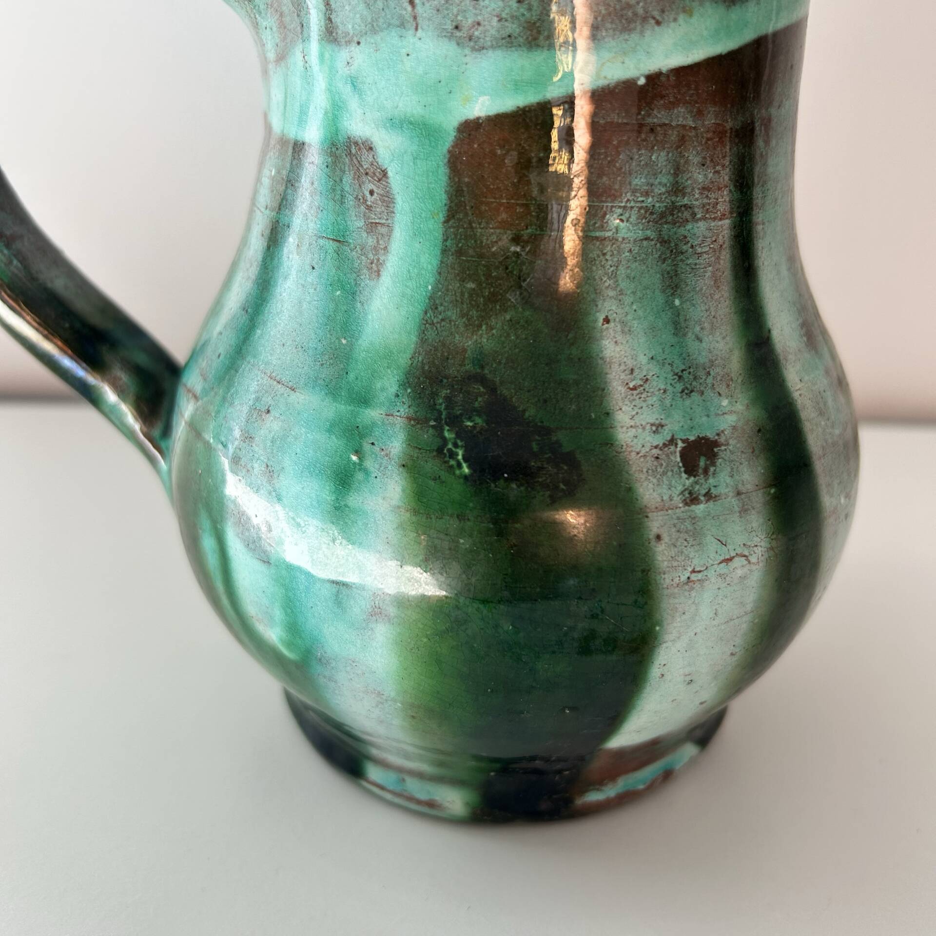 Stamped pitcher Meyssac in Limousin