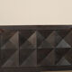 Jean Batenburg for MI brutalist sideboard in ebonized oak, Belgium, 1960s