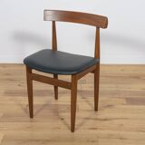 Mid-Century Teak Dining Table & Chairs by Hans Olsen for Frem Røjle, 1960s, Set of 5