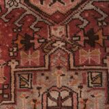 Vintage Turkish Oushak Rug Handwoven 84x388 cm