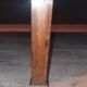 Louis XVI style console in mahogany.