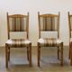 Vintage 1960s Danish Oak Dining Chairs style of Henning Kjærnulf, Denmark