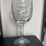 Crystal wine glasses