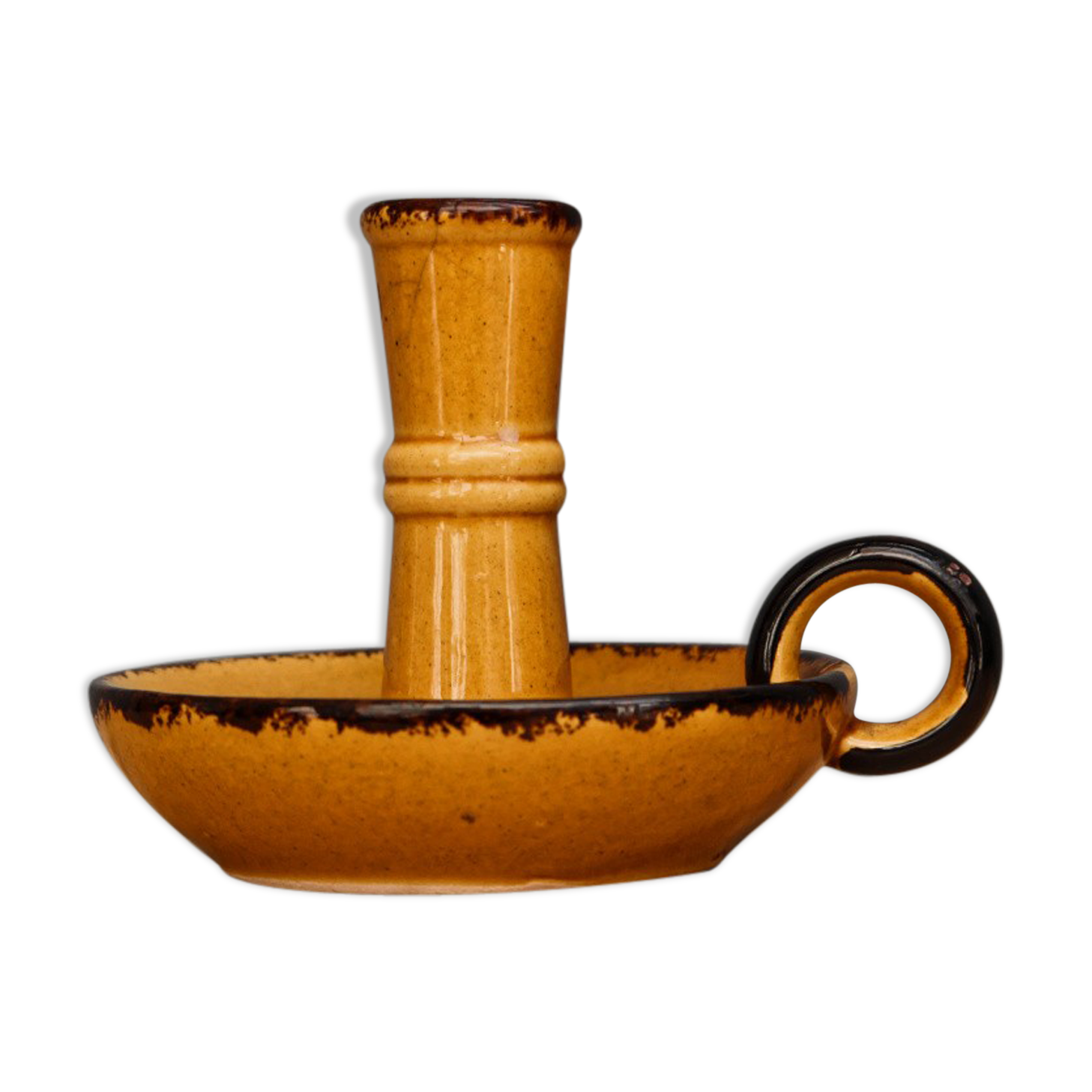 Hand-held terracotta glass