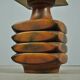 Vintage ceramic floor lamp by cari zalloni, 1970s