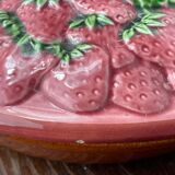 Strawberry slip tart dish
