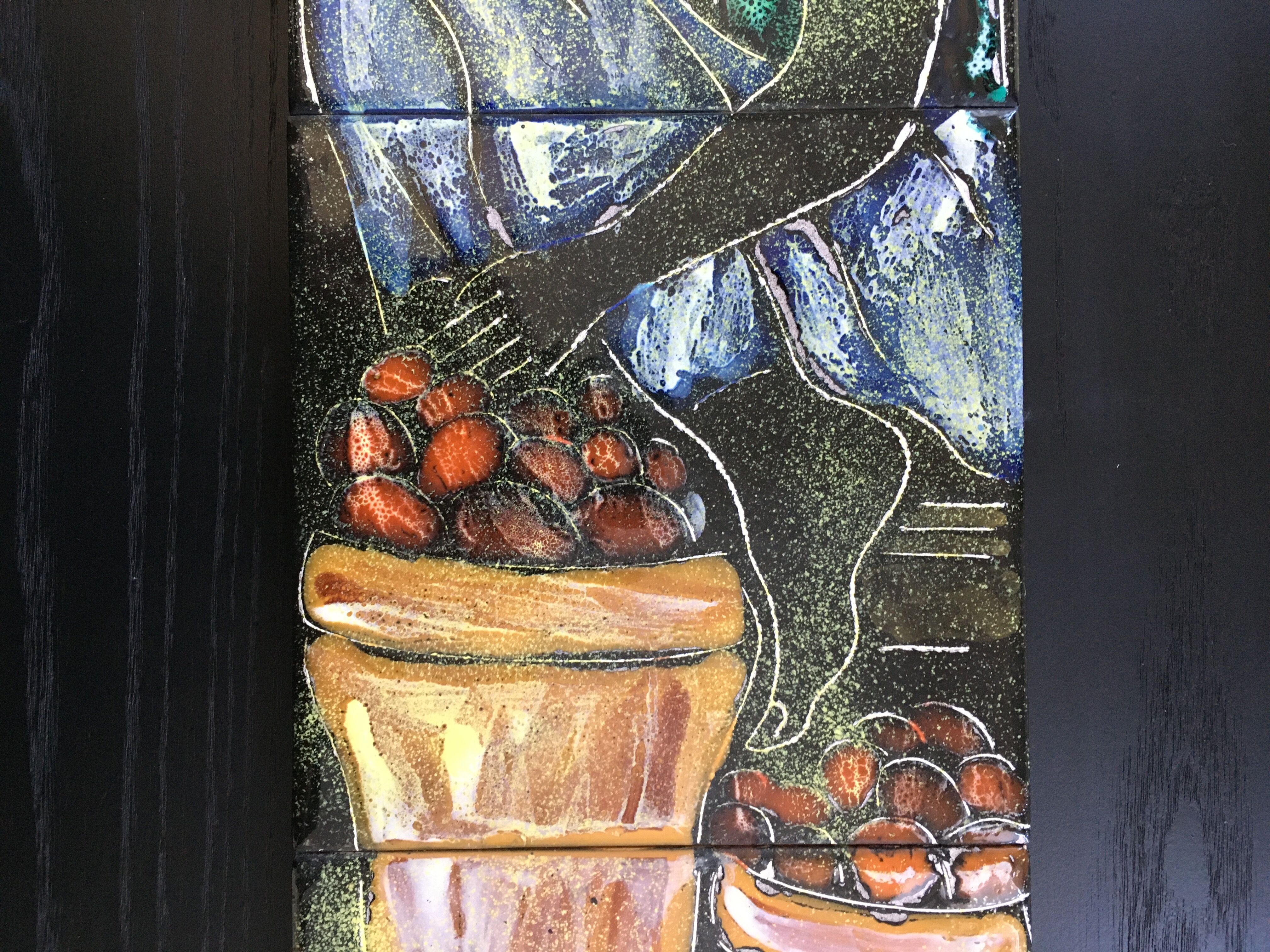 Ceramic decorative panel