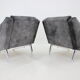 1970s pair of italian design armchairs
