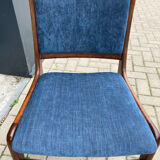 Vintage Teak Dining Chairs, 1970s, Set of 5