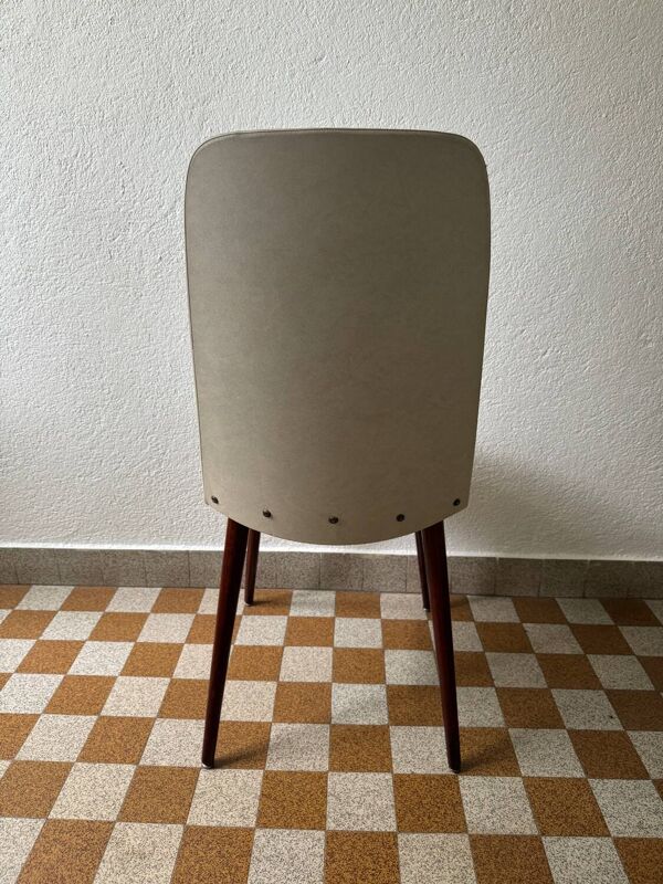 2 chaises tonneau Baumann années 60