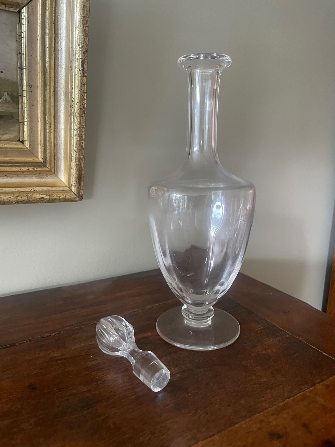 Baccarat crystal carafe model Capri