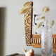 Wood Art Deco mirror