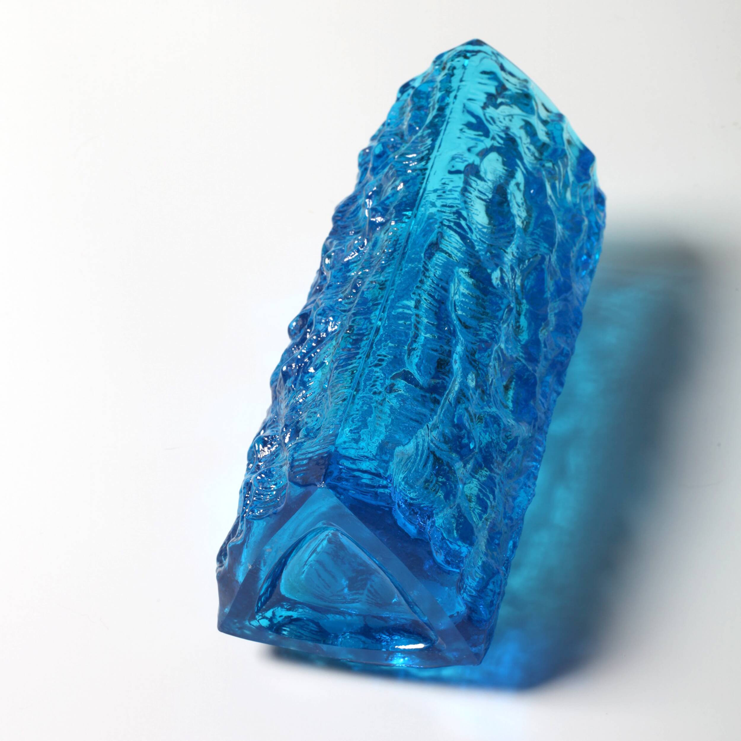 Triangular Vase Moravia by Vladislav Urban / Rosice / Czech Republic / 1968