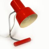 Lampe de Bureau Rouge par Josef Hurka pour Napako, 1960s