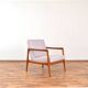 Mid-Century Swedish Teak Lounge Chair by Alf Svensson for Dux, 1960s.