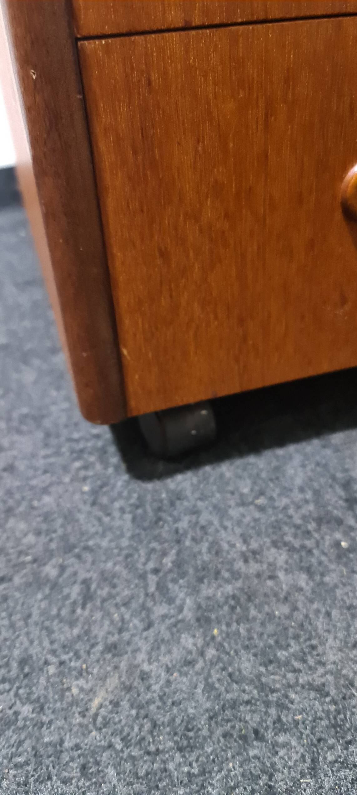 Vintage Swedish teak chest of drawers