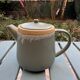 Celadon teapot – Japanese wabi-sabi style – very rare model.