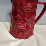 Pitcher in red slurry