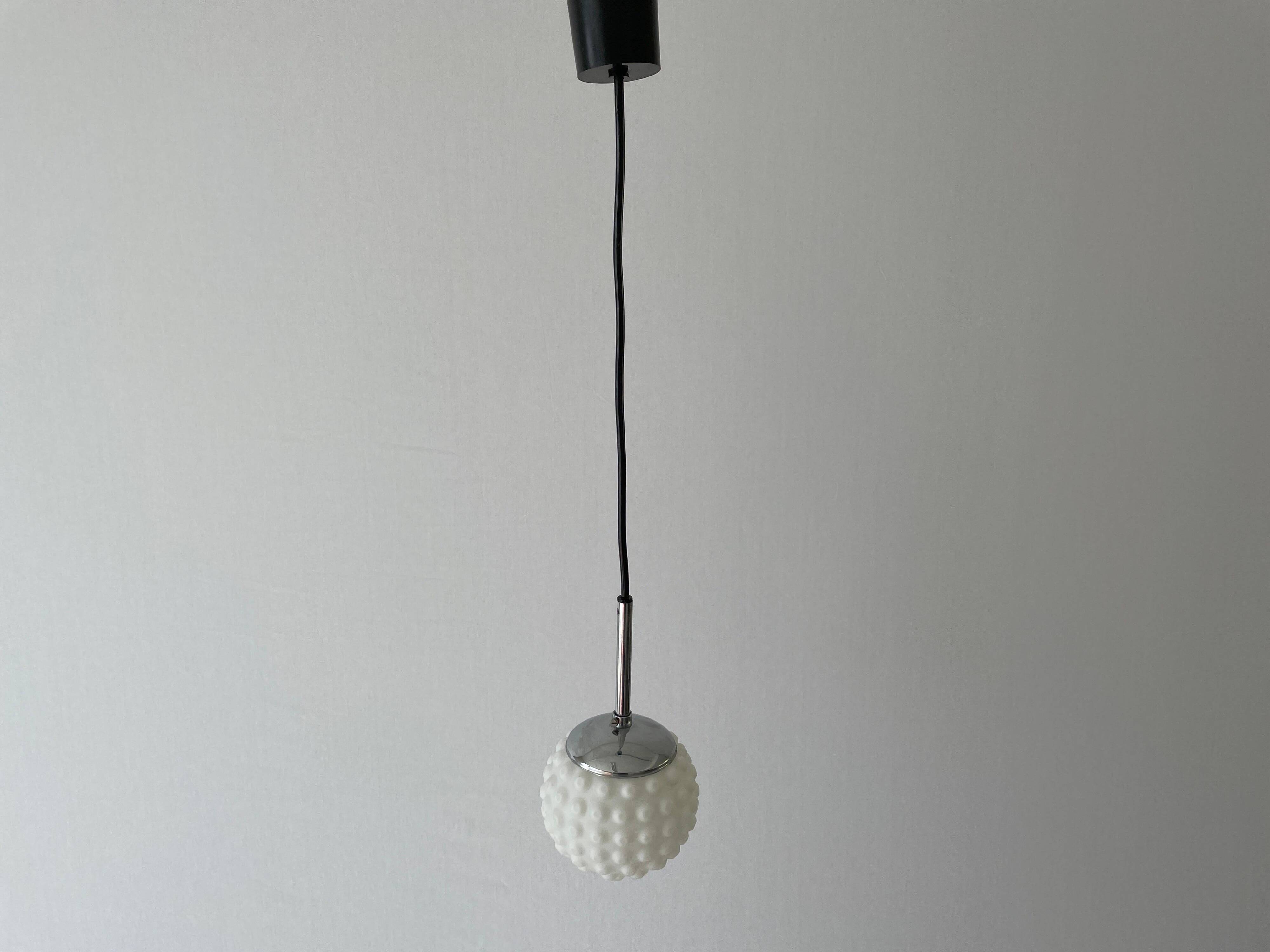 Small Ball and Ball glass ceiling light by Rolf Krüger for Staff, 1970s, Germany.