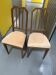Set of two chairs from the 1920s/1930s.