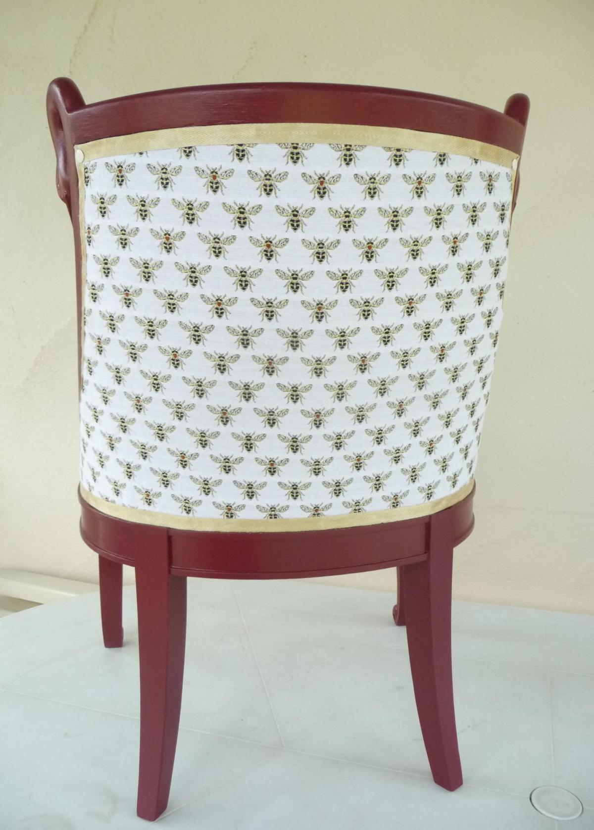 Children's armchair and pouf