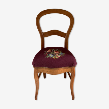 Louis Philippe style wooden chair