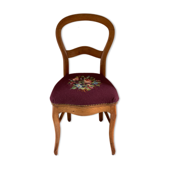 Louis Philippe style wooden chair