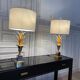 Pair of lamps ears / pineapple by Boulanger, 1970s