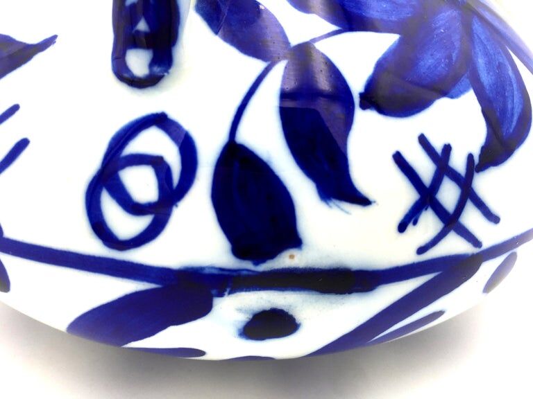 Urn with 3 handles, Fajalauza, circa 1900