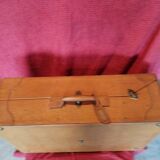 Old cabin suitcase