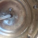 English lamp base, ostrich egg