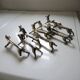 10 Antique Metal Animal Knife Holders