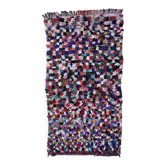 Colorful Boucherouite Moroccan rug - 138 x 260 cm