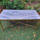 Carrara marble coffee table