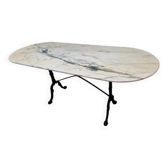 Marble top bistro table