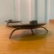 Pair of Danish candle holders 60s
