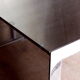 Nanda Vigo design in years '70 low mirror table "four corners" by Driade Italy