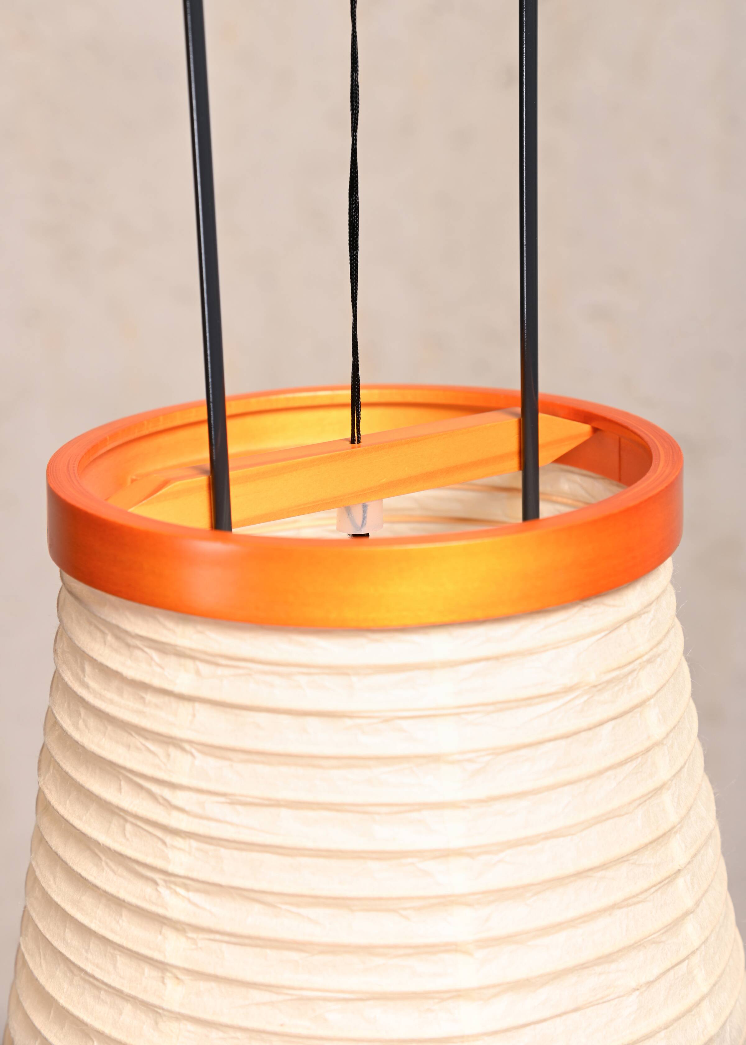 Isamu Noguchi Akari Model 14A Light Sculpture in Washi Paper and Bamboo by Ozeki