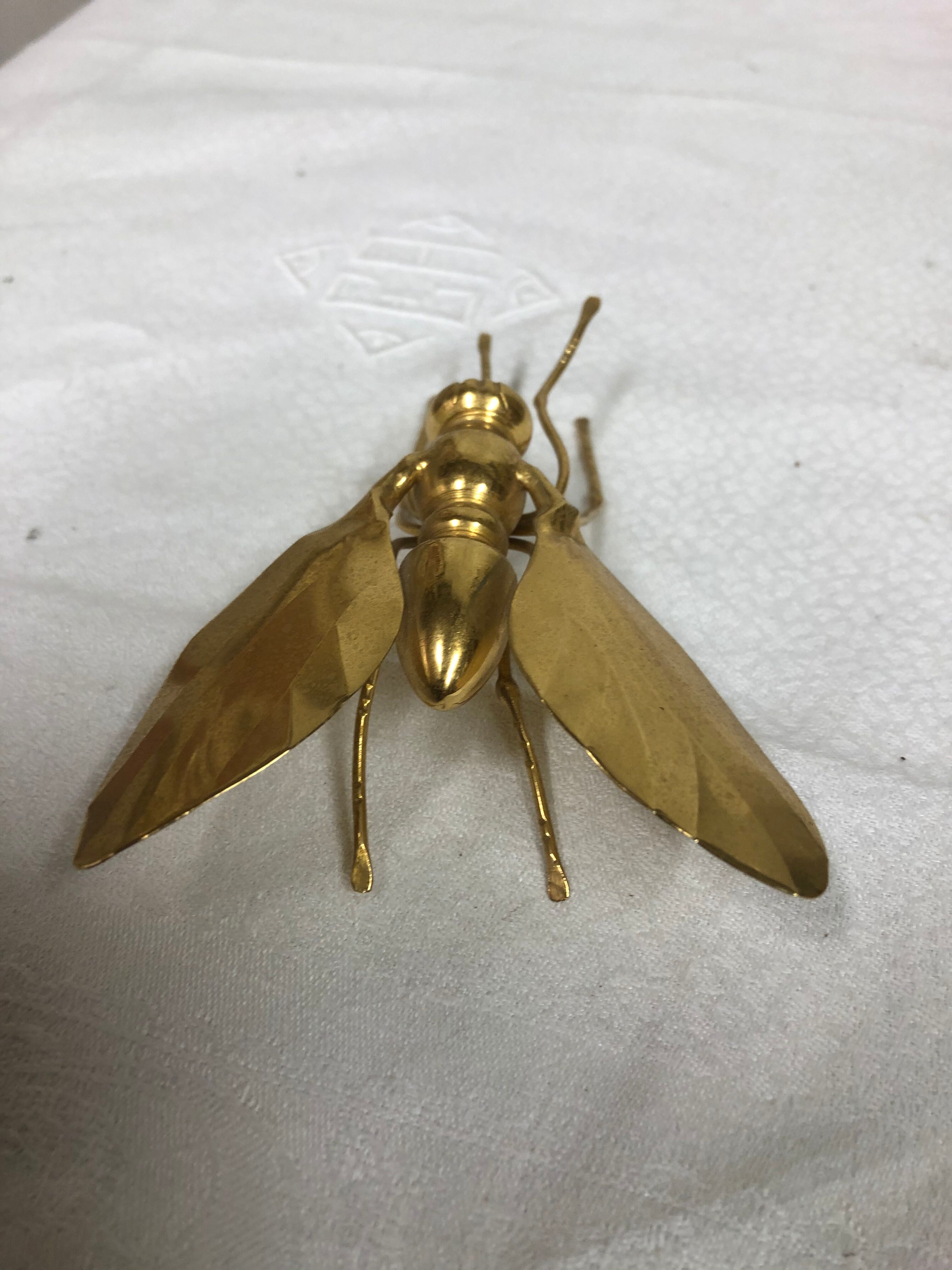 Golden brass fly 1970