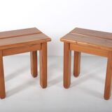 Pair of stools, Maison Regain, 1970s