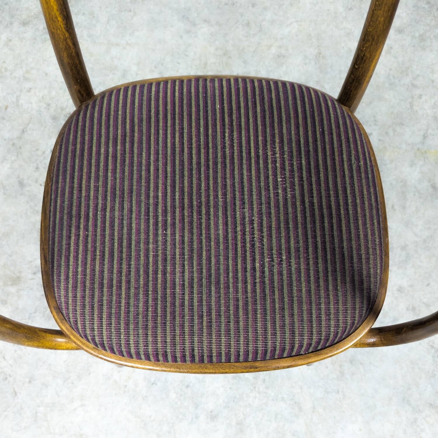 Rare fauteuil en bois courbé de radomír hofman pour ton, 1967
