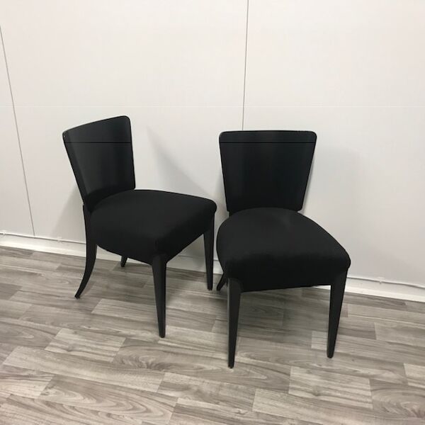 Chaises H-214 par Jindrich Halabala,