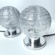 Pair Vintage Space Age Table Lamps from Doria