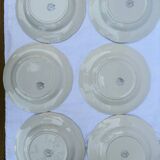 Set of 6 deep plates Moulins des Loups et Orchies