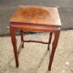 Nesting tables in ironwood with engraved decoration and gold highlights