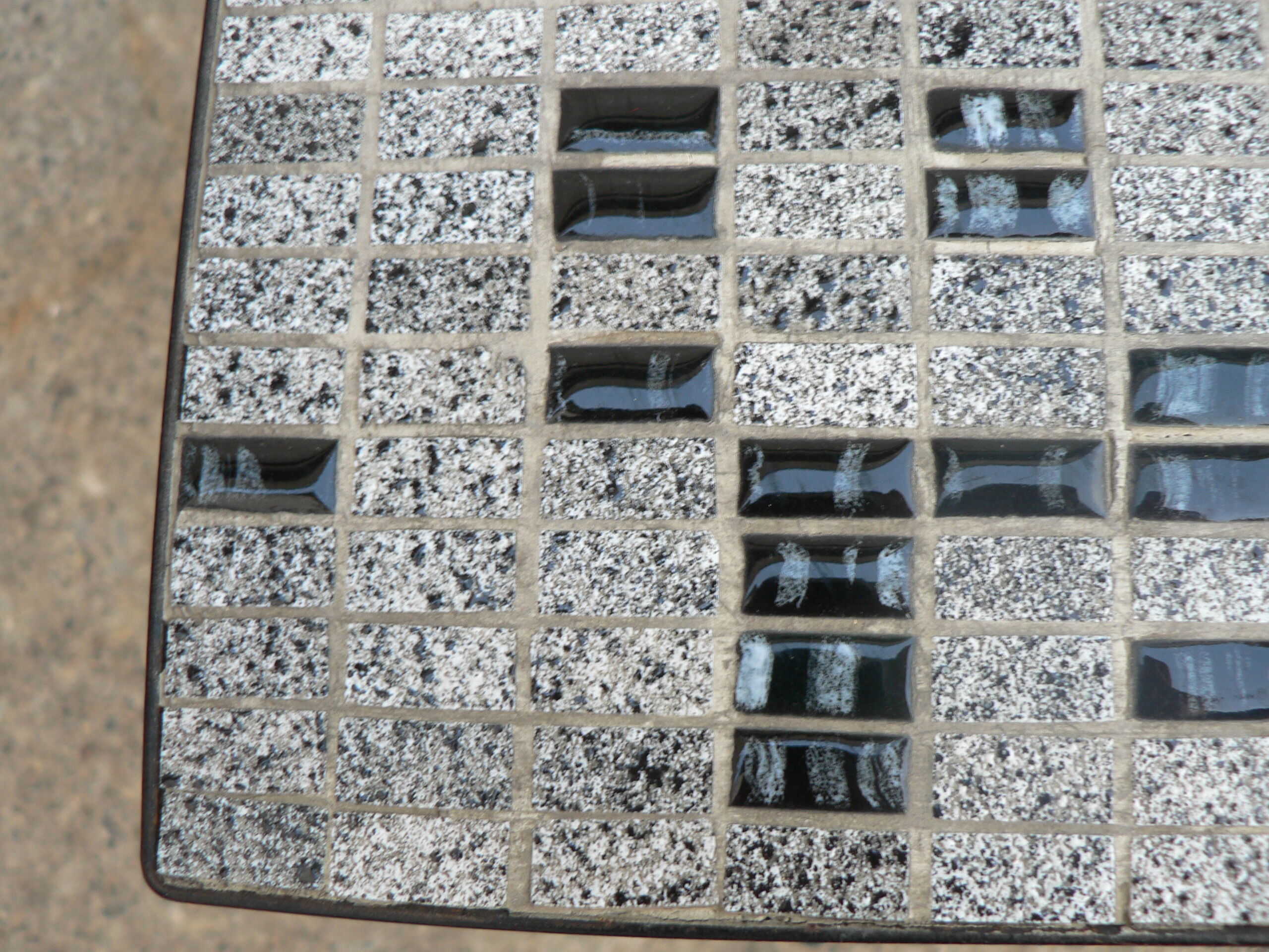 Grande table basse céramique 1960